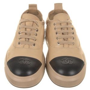 Chanel CC cap toe sneaker 2018 Fall Collection